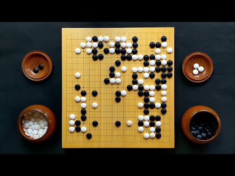 Go Seigen (W) vs Fujisawa Hosai (B) The decisive match of the strongest, Go game on a real board