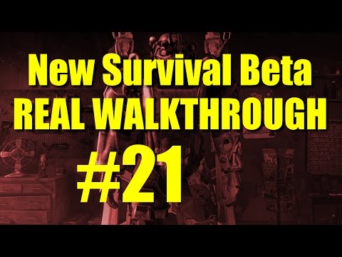 Fallout 4 Survival Beta Walkthrough Pt 21 - How to Get Lots of Aluminum! (Corvega Plant Basement)