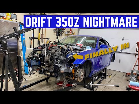 NOTHING Went RIGHT Engine Swapping My 350z *Got It Done Though*