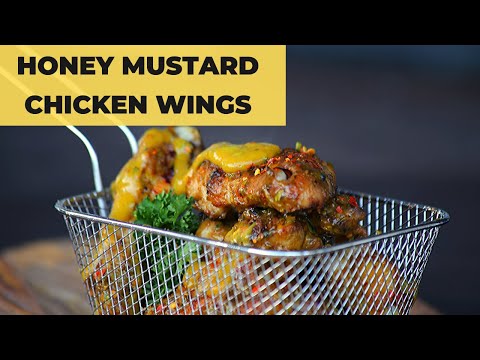 Honey Mustard wings | Honey mustard sauce recipe