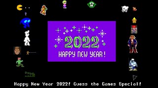 Happy New Year 2022! Guess the Games Special!