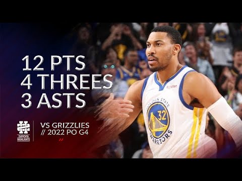 Otto Porter Jr 12 pts 4 threes 3 asts vs Grizzlies 2022 PO G4