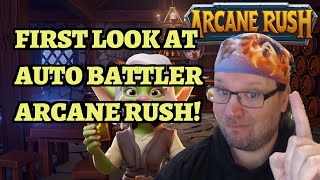 Arcane Rush Auto Battler Introduction and Gameplay