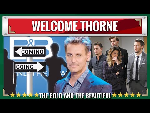 Ingo Rademacher Returns as Thorne on CBS The Bold and the Beautiful
