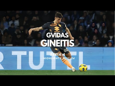 Gvidas Gineitis  SERIA A ●  Torino FC Young Talent Higlights vs Napoli and Udinese