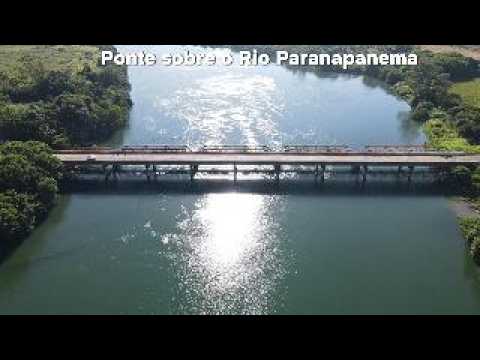 Ponte Ferroviaria Metalica do rio Paranapanema Ourinhos