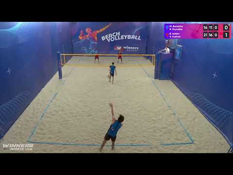 12:50 M. Bedukha / R. Prytuliak - B. Isakov / V. Kushch 28.07.2022 | Winners Beach Volleyball
