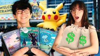 I Buy EVERYTHING My Boyfriend Touches at the Card Show