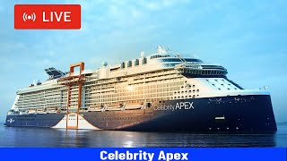 SHIPS TV - Celebrity Apex Cruise Departing Port of Southampton (LIVE)