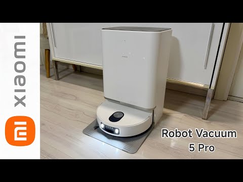 XIAOMI Robot Vacuum 5 Pro - Smart Cleaning, AI Navigation & Powerful Suction 
