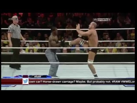 Raw / 22-4-2013 Antonio Cesaro VS R-Truth