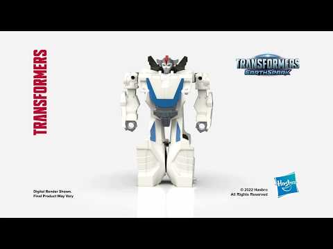 Transformers Toys EarthSpark 1-Step Flip Changer Wheeljack Action Figure thumbnail