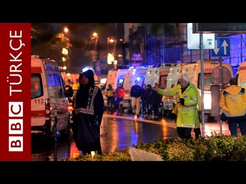 İstanbul Reina'daki saldırı anı ve sonrası - BBC TÜRKÇE