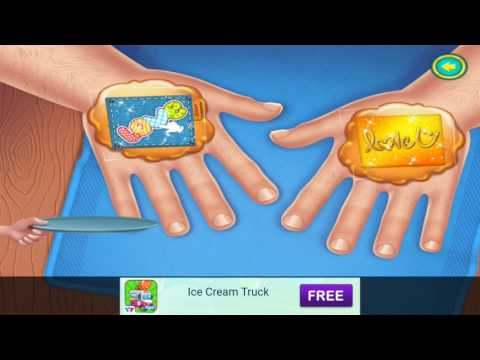 Spa Day with daddy, game for kids,fun game