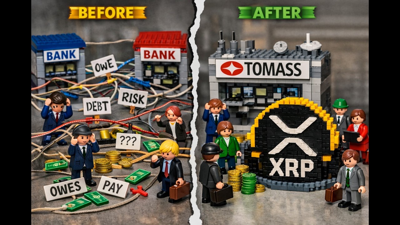 What is TOMASS and How will solve the 300T debt. Hot It fits with XRP?