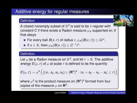 Laura Cladek - Additive Energy of Regular Measures and the Fractal Uncertainty Principle in High Dim