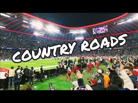 ???? 70,000 NFL fans singing "Take Me Home, Country Roads" I Seahawks vs. Buccaneers I Munich Game 2022