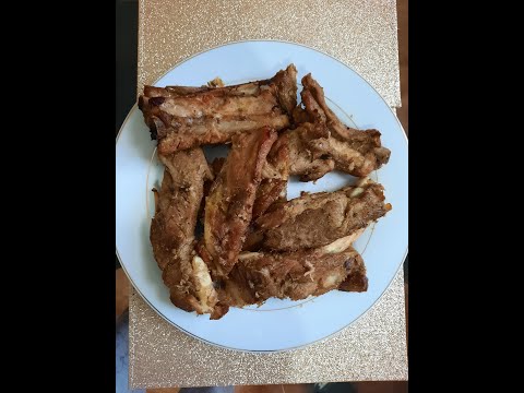 Costeletas Assada No Forno (Mipanzi Batumba) Ribs