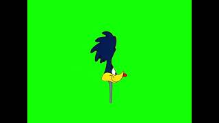 Road Runner "beep beep" / "meep meep” green screen