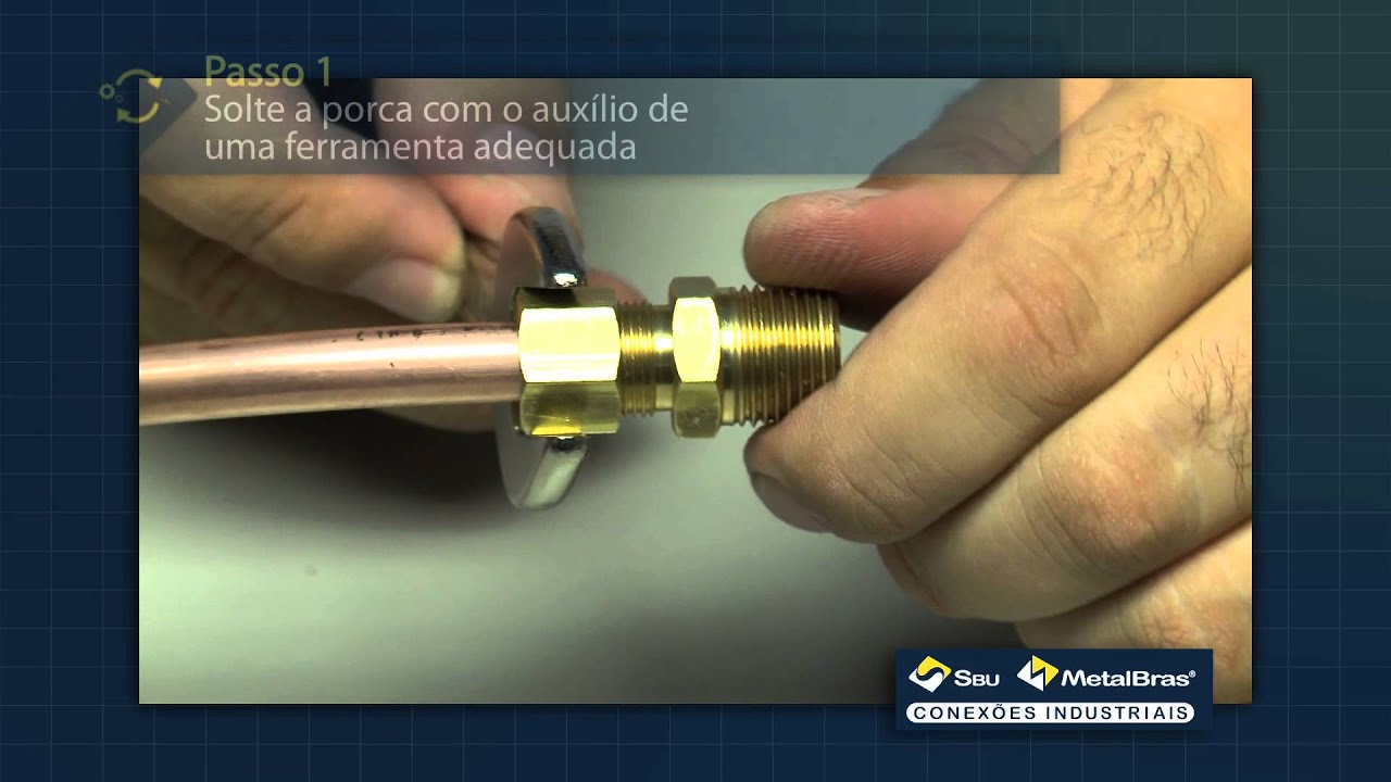 Watch Grupo 10 - Conexões do tipo Compressão - Instruções SBU Now Grupo 10 - Conexões do tipo Compressão - Instruções SBU