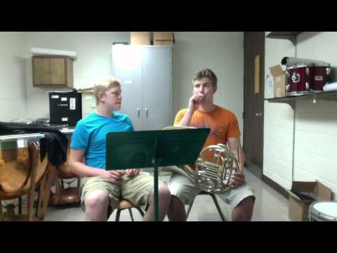 Evan Grover's French Horn Lesson
