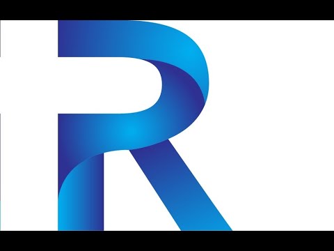 Easy Techniques to Create Modern R logo in Illustrator CC