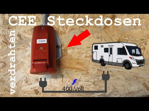 400V CEE-Kraftstromsteckdose verdrahten ?!