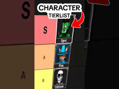 MEGABONK CHARACTER TIERLIST #megabonk #roguelike #magicaroo