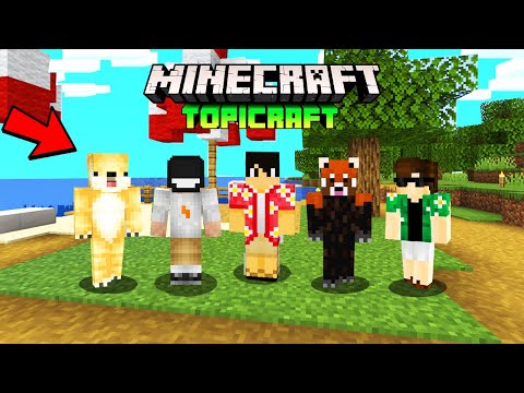 NEW MINECRAFT SMP SERIES WITH YOUTUBERS!  TOPICRAFT