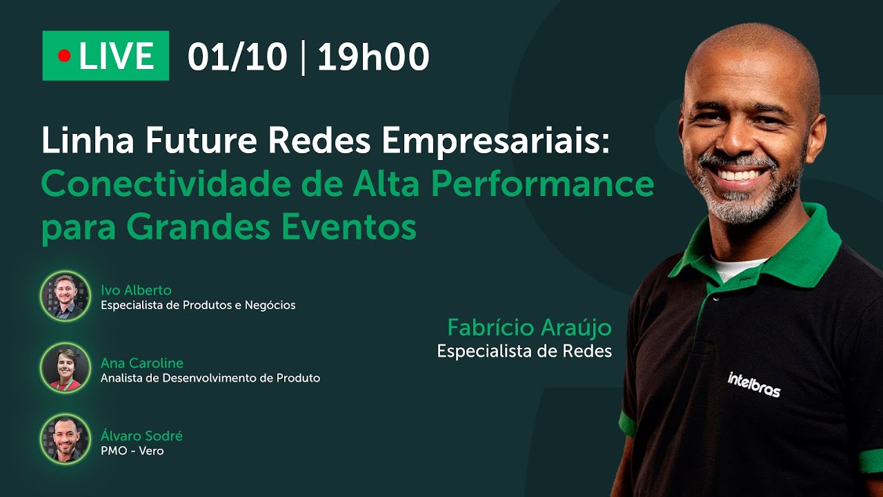 Linha Future: Conectividade de alta performance para grandes eventos