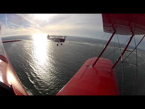 Stampe patrol in Biscarrossze