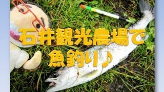 preview picture of video '石井観光農場で魚釣り'