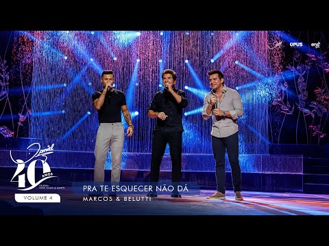 Pra Te Esquecer Não Dá - Ao Vivo - Daniel, Marcos & Belutti | DVD Daniel 40 Anos