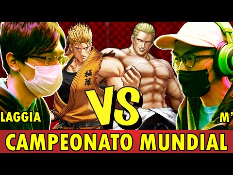 LAGGIA VS M' NA GRAND FINAL DO MUNDIAL DE KOF XV: REACT E ANÁLISE, ESSES CARAS SÃO DEUSES!!!