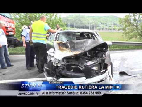 TRAGEDIE RUTIERĂ LA MINTIA