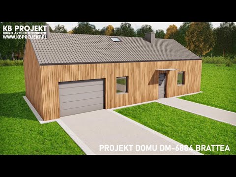 Projekt domu Brattea DM-6884 | KB Projekt