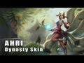 League of Legends: Dynasty Ahri Skin Artwork ...
