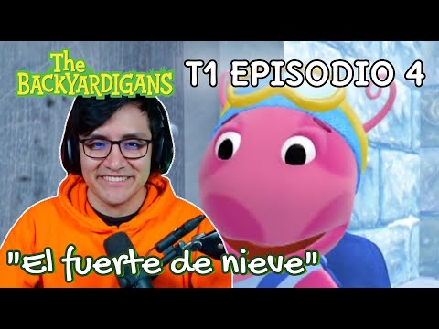 JugandorCriticon Reacciona a Backyardigans Temporada 1 Episodio 4 (El fuerte de nieve)