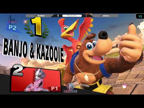 Smash Ultimate: WB | Exalted (Robin / Banjo & Kazooie) V LB | winters (Wolf) - Synthesis Online 72