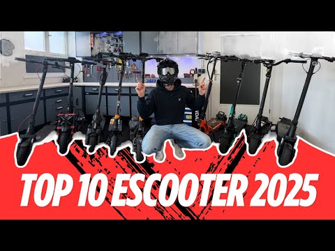 My Top 10 E-Scooters for 2025 including discounts 🔥