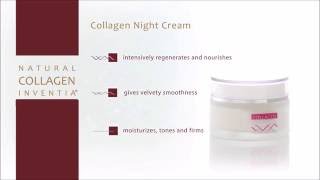 NOČNÍ KRÉM s živým kolagenem Inventia 50 ml + matrixyl, vitamin E, aloe, meduňka