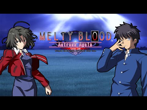 MELTY BLOOD Actress Again: The Space hidden in the moon - Shiki Ryougi vs Shiki Tohno [Extended]