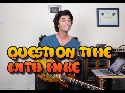 Question Time With Mike - Fender Super Sonic, Working Out Songs, Playing Over Chord Changes & More