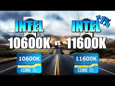 10600K vs 11600K - 2060S 💥 CSGO 💥 Fortnite 💥 PUBG 💥 GTAV 💥 Overwatch.