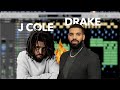 Making A BEAT For DRAKE J COLE With APPLE STOCK LOOP