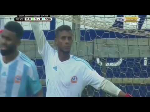 SACIID YAMANI massive Saves against Djibouti in Cecafa senior challenge cup 2019