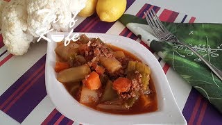 Kıymalı Pırasa Yemeği