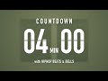 4 Minutes Countdown Timer Flip clock 🎵 / +HIP HOP BEATS