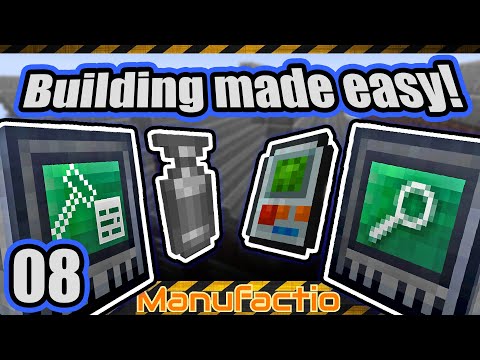 Learning to build smart, not hard! Capsules, Builder and Gadgets! (E08) - Manufactio