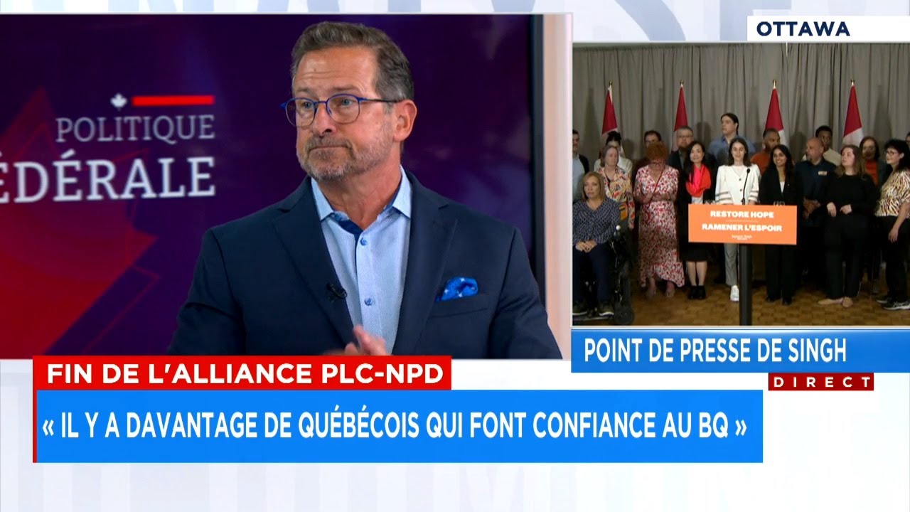 «Mon travail n’est pas de faire survivre le gouvernement Trudeau», affirme Yves François Blanchet